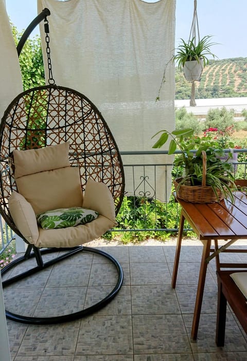 Patio, Day, Balcony/Terrace, Garden view