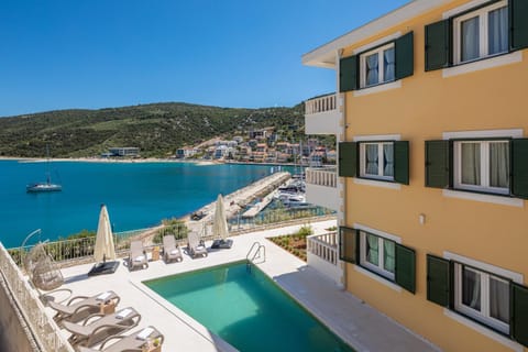 Day, Pool view, Sea view, Swimming pool