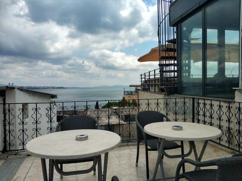 Patio, Balcony/Terrace, Seating area, Sea view
