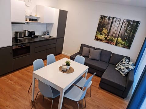 Kitchen or kitchenette, Living room