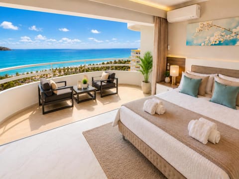 Bedroom, Sea view