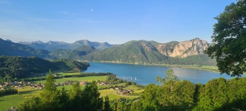 Ruhige Bergvilla in Alleinlage am Mondsee mit Seeblick Bergblick und Whirlpool House in Mondsee