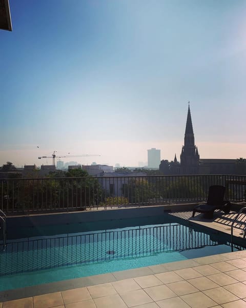 Swimming pool, Swimming pool, Sunrise, Sunset