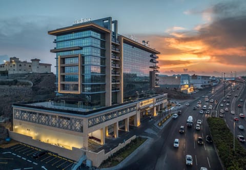 Property building, Sunset