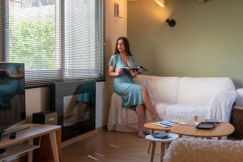 Staff, People, TV and multimedia, Living room, Decorative detail, Seating area, Pets, Guests, group of guests, Family, flat iron, locker, soundproof, air conditioner