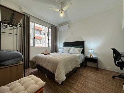 Bed, Bedroom, air conditioner