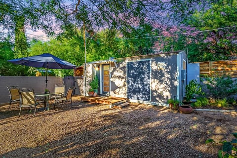 Property building, Patio