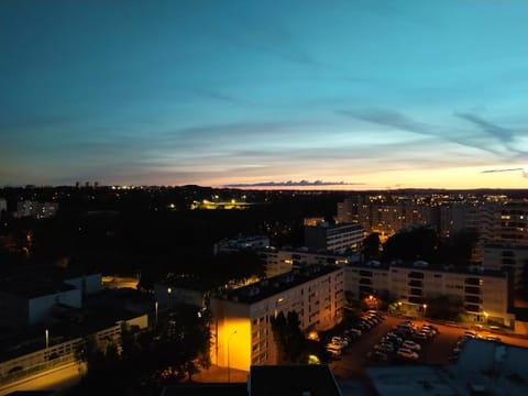 View (from property/room), City view, Sunset