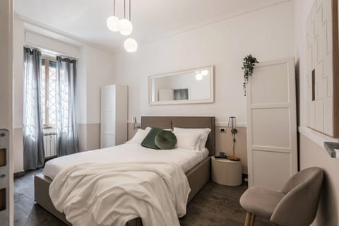 Bed, Bedroom, wardrobe