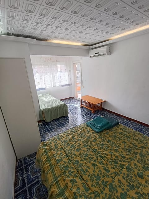 Bed, Balcony/Terrace, Photo of the whole room, Bedroom, air conditioner