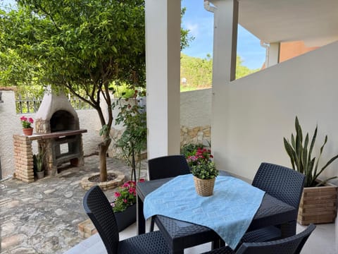 Patio, Garden view