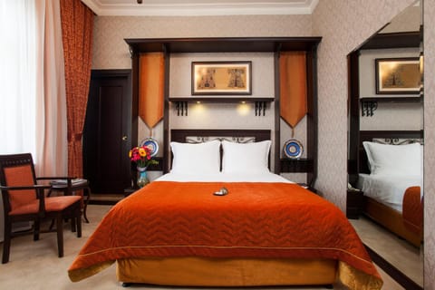 Bed, Decorative detail, Bedroom