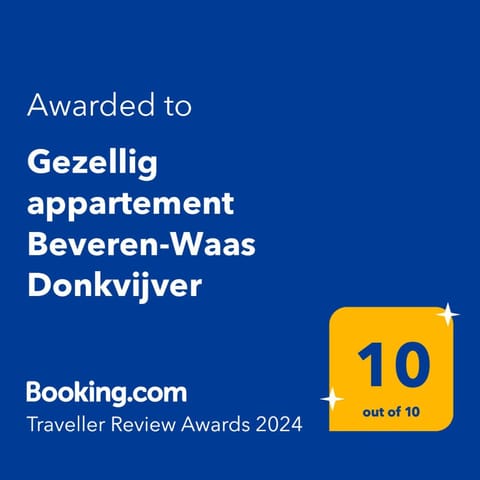 Gezellig appartement Beveren Kruibeke Zwijndrecht Donkvijver Apartment in Antwerp