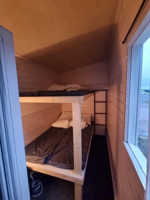 Photo of the whole room, bunk bed