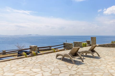 Natural landscape, View (from property/room), Balcony/Terrace, Sea view, sunbed