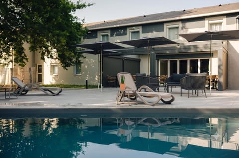 Pool view, Swimming pool