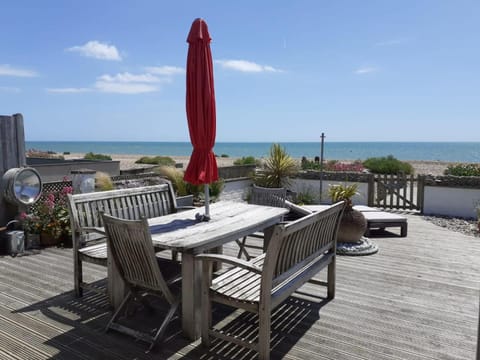 Natural landscape, View (from property/room), Dining area, Beach, Sea view