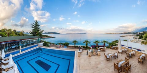 Day, Balcony/Terrace, Sea view, Swimming pool