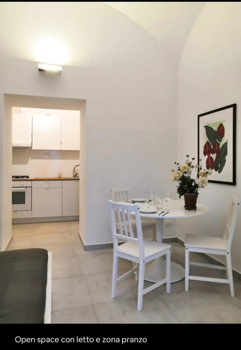 Kitchen or kitchenette, Dining area, stove