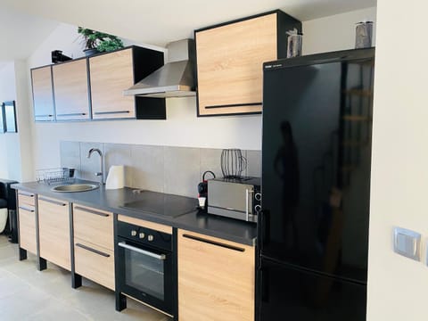 Coffee/tea facilities, oven, stove, toaster