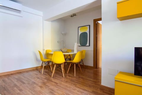 Living room, air conditioner