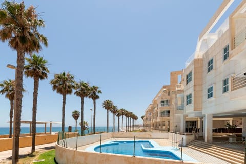 Property building, Beach, Pool view, Sea view, Swimming pool, Swimming pool
