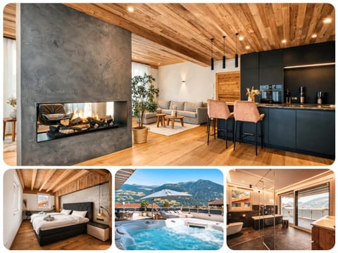 Hot Tub, Bathroom, Living room, Bedroom