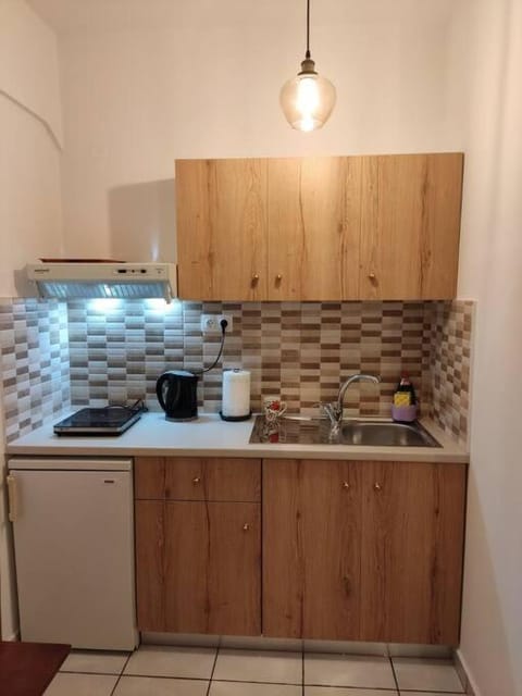 Chrysoula’s Convenient Triple Room with Yard Apartment in Islands