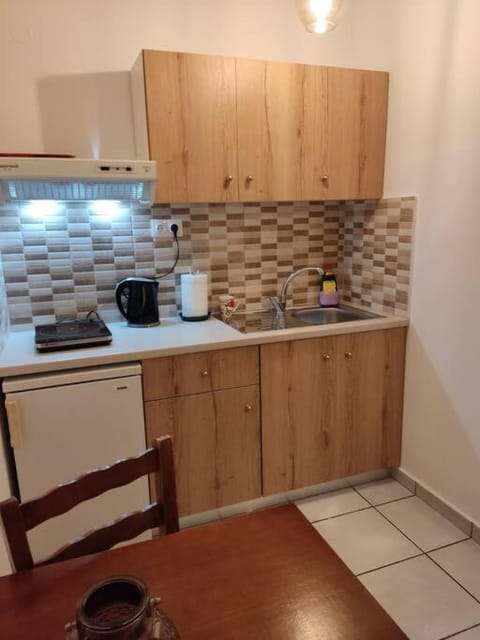 Chrysoula’s Convenient Triple Room with Yard Apartment in Islands