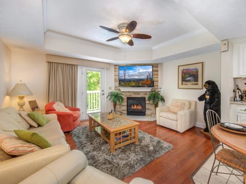 TV and multimedia, Balcony/Terrace, Living room, fireplace, furniture