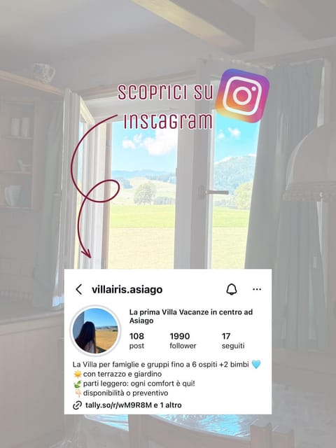 Villa Iris - la prima Villa Vacanze nell'Altopiano Apartment in Asiago