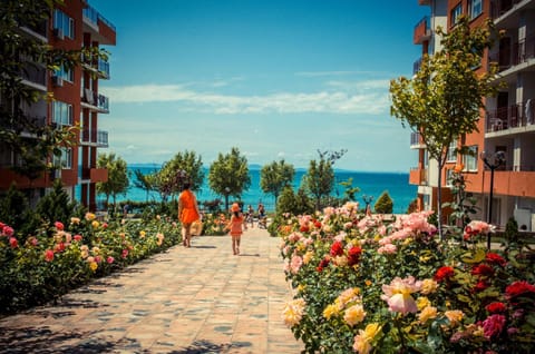 Garden, Sea view