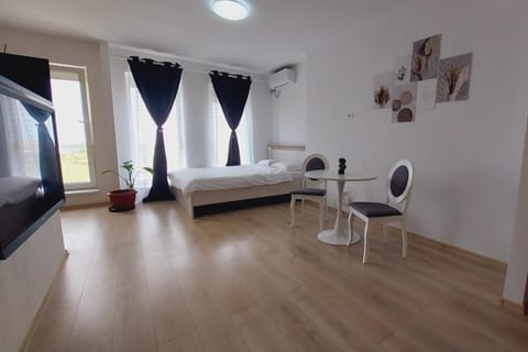 Bed, Living room, Bedroom