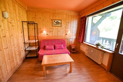 Bright Studio With Balcony Apartment in Combloux