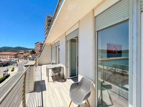 View (from property/room), Balcony/Terrace, Sea view