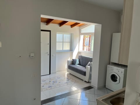 Living room, Seating area, washing machine