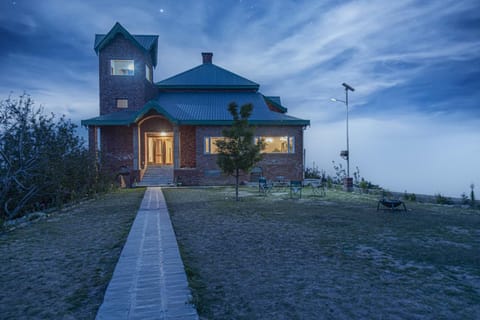 Property building, Garden, Garden, Sunset