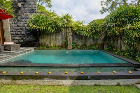 Day, Natural landscape, Garden, Garden view, Pool view, Swimming pool
