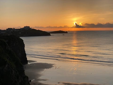 Nearby landmark, Natural landscape, Beach, Sea view, Sunset