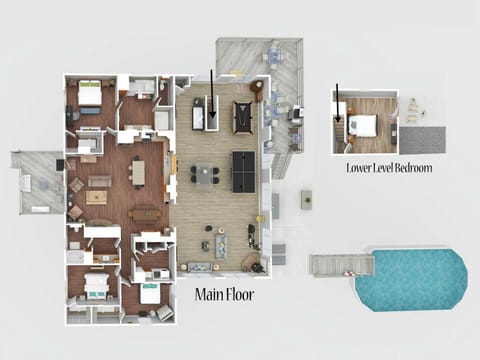 80 Acres, Pool, Game room with Ping Pong & Billiards! House in Ohio