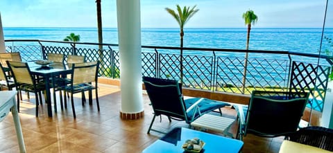 Balcony/Terrace, Garden view, Pool view, Sea view