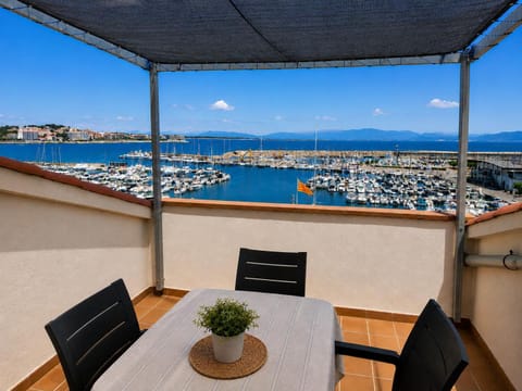 View (from property/room), Balcony/Terrace, Sea view