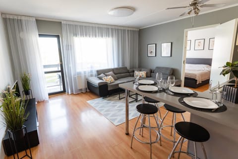 Bed, Balcony/Terrace, Living room, Dining area