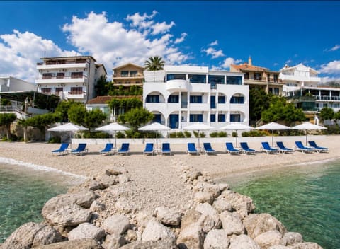 Day, Natural landscape, Beach, Sea view, sunbed