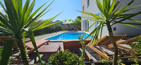 Garden view, Pool view, Swimming pool, sunbed