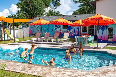 Pool view, Swimming pool, children