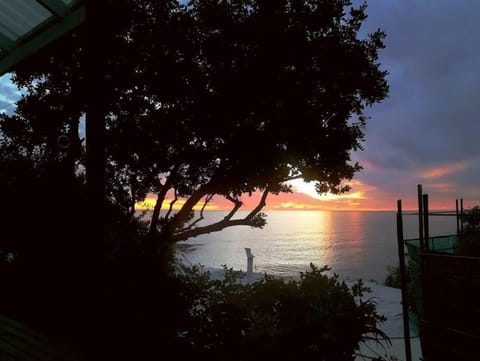 Natural landscape, View (from property/room), Sea view, Sunset