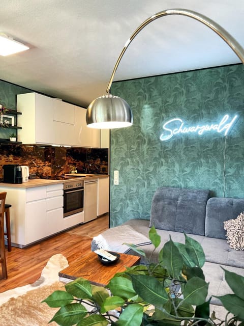 Kitchen or kitchenette, Living room, Decorative detail