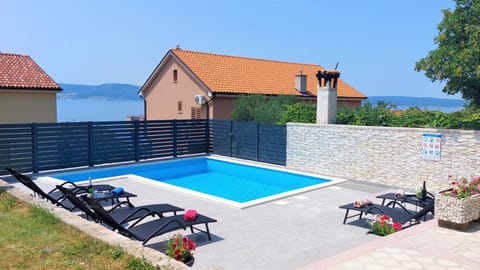 Pool view, Sea view, Swimming pool