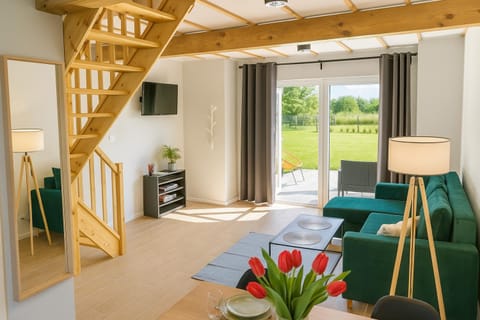 Domki Przystań Kotwica Nature lodge in Pomeranian Voivodeship